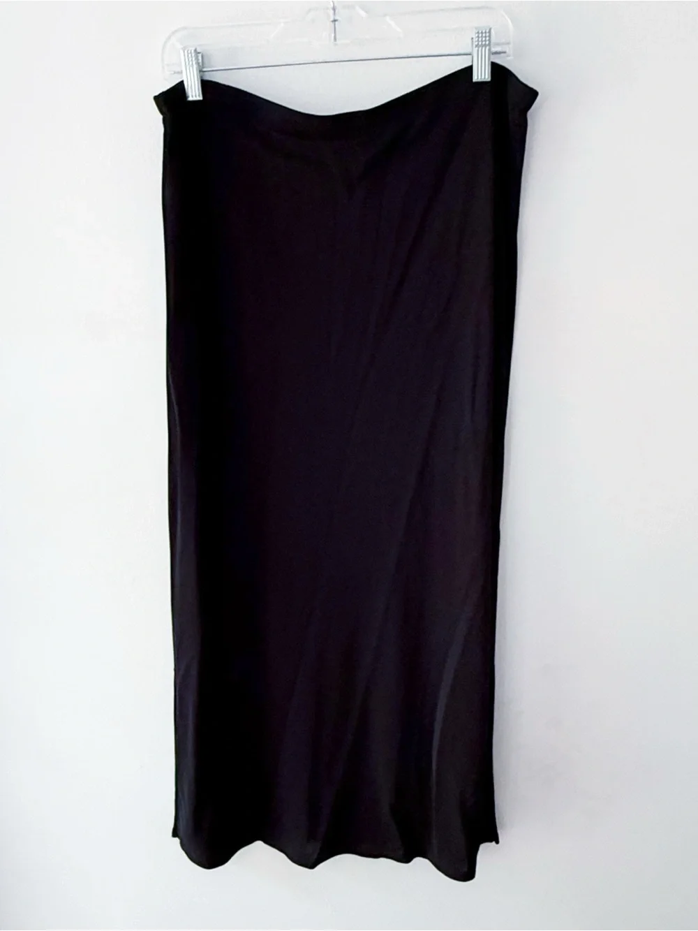 Lauren Ralph Lauren Women Jersey Knit Maxi Skirt Large Petite Minimalist Classic